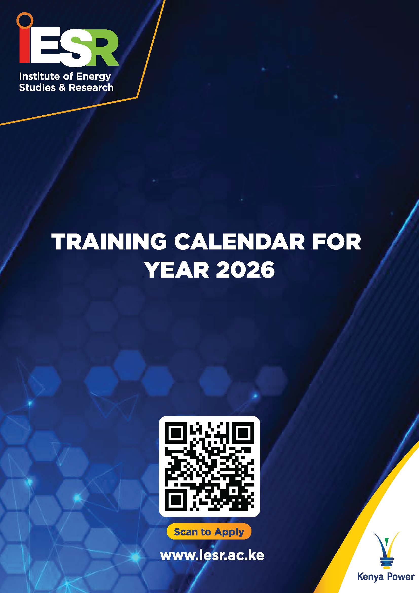 IESR Short Course Calendar - January to December 2026